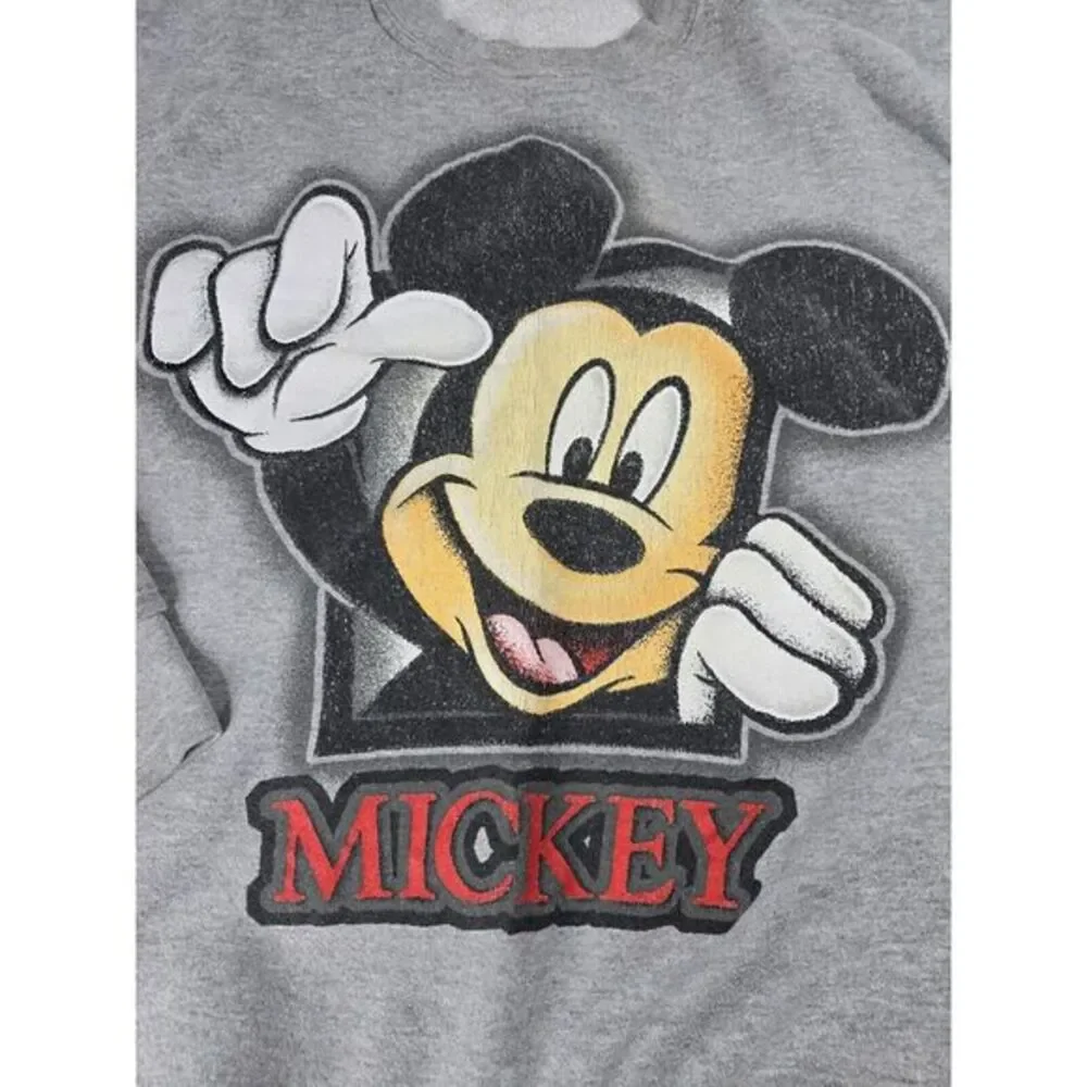 Vintage 80's 90's The Disney Catalog Fashions Mickey Mouse Sweater XL Men USA